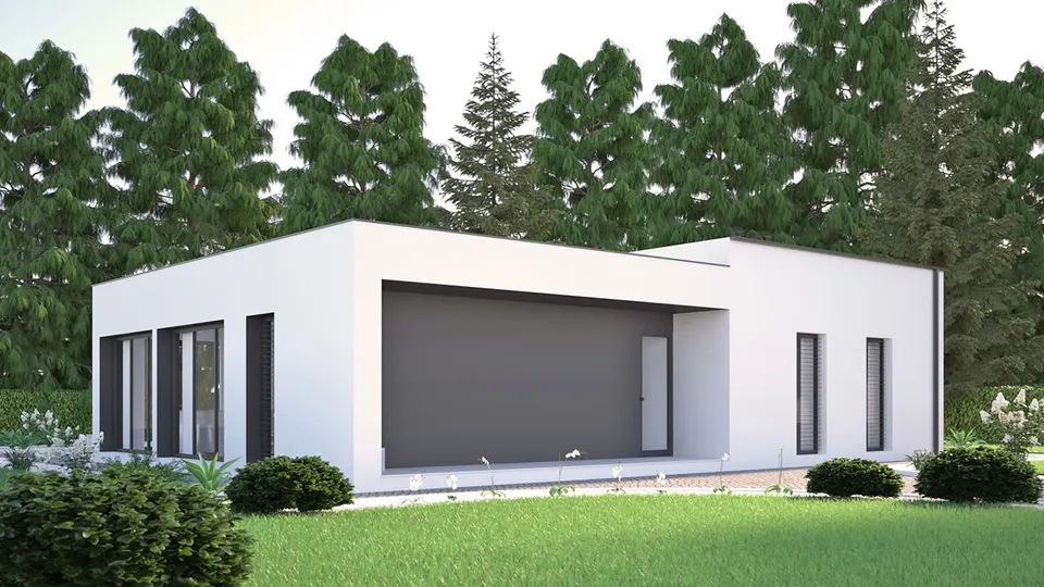 Montažna kuća Tip SARA, 80 m², Eko Kuća