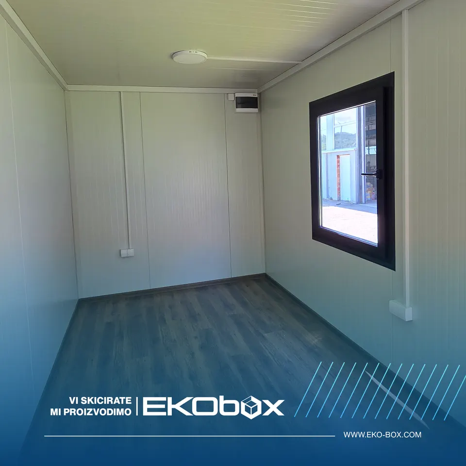 Montažna kuća Građevinski kontejner, 15 m², EKOBOX