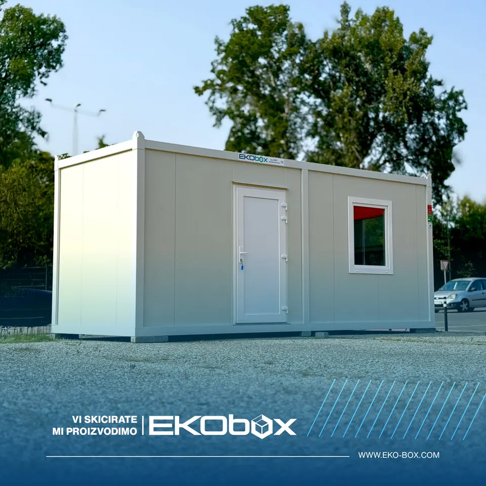 Montažna kuća Građevinski kontejner, 15 m², EKOBOX