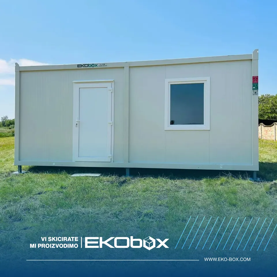 Montažna kuća Станбен контејнер / куќиште, 14 m², EKOBOX