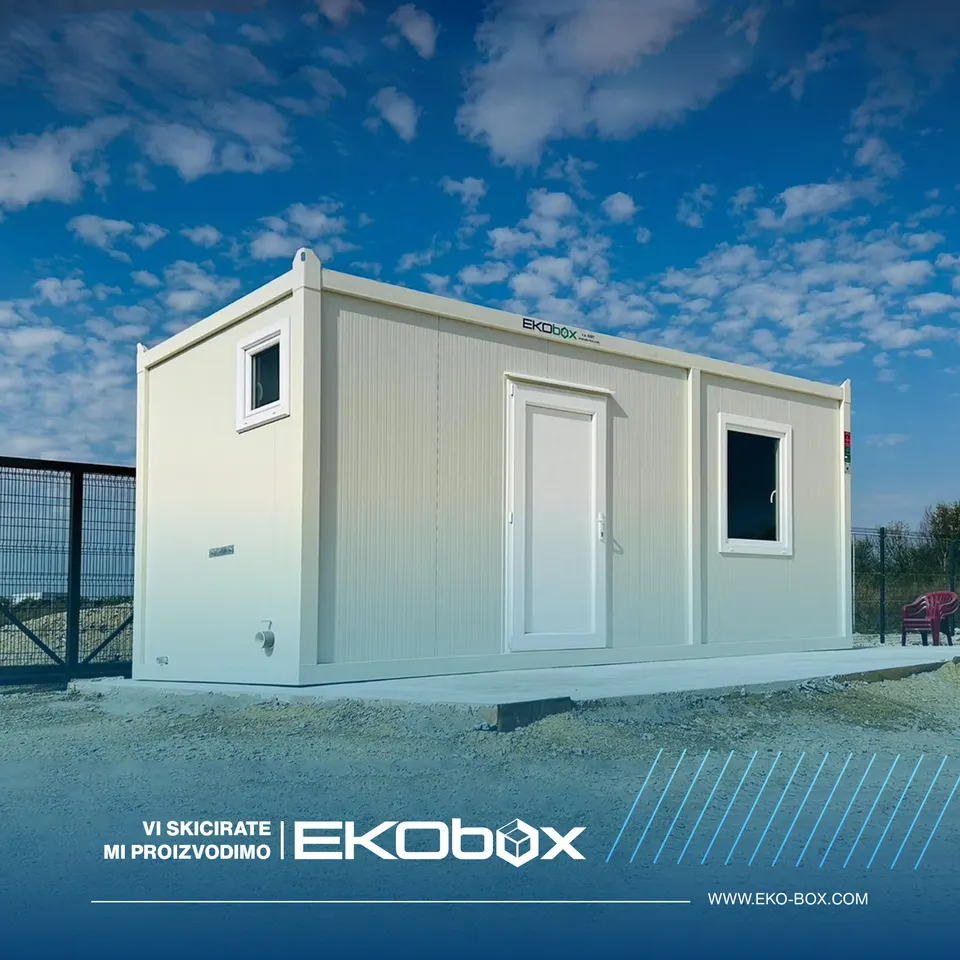 Montažna kuća Станбен контејнер / куќиште, 14 m², EKOBOX