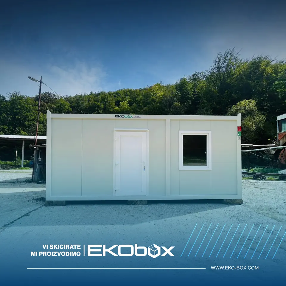 Montažna kuća Станбен контејнер / куќиште, 14 m², EKOBOX