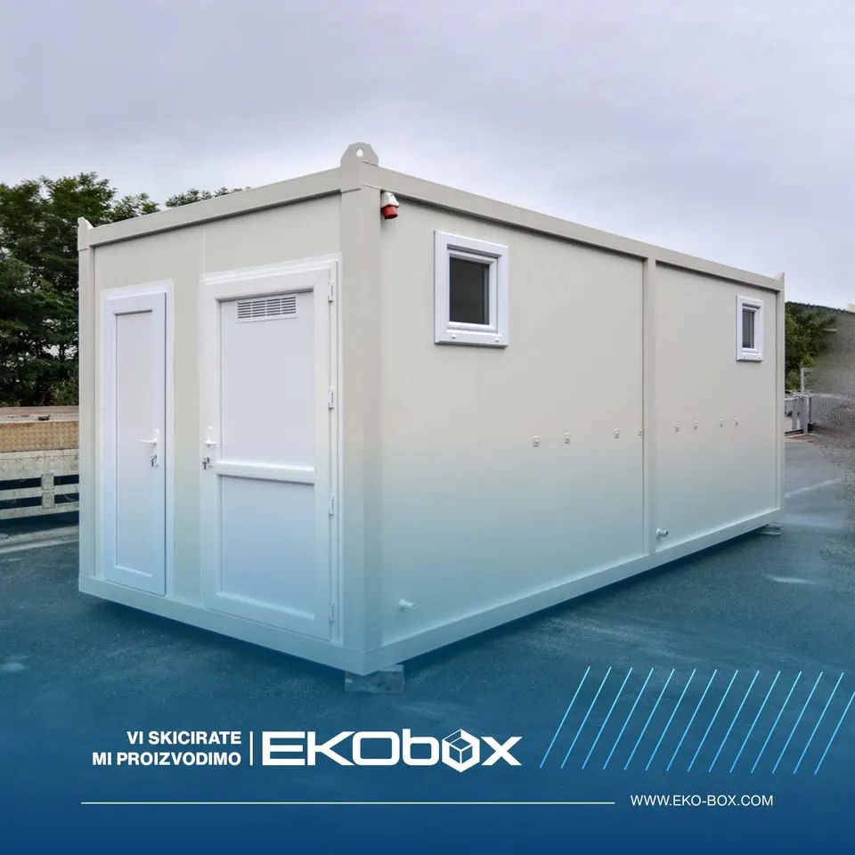 Монтажна куќа Sanitarni kontejner, 12 m², EKOBOX
