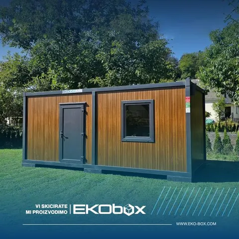 Монтажна куќа Stambeni kontejner / vikendica, 20 m², EKOBOX