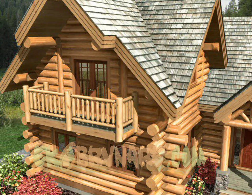 Montažna kuća Brvnara EBB01, 60 m², Ekobrvnare