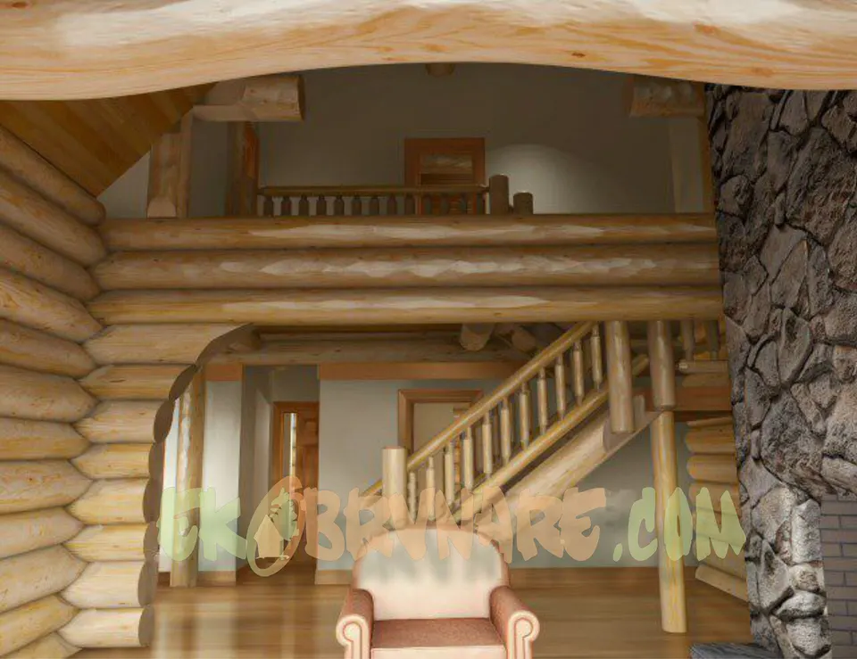 Montažna kuća Brvnara EBB01, 60 m², Ekobrvnare