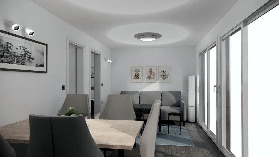 Montažna kuća Leona 48, 48 m², Findom / Male kuće