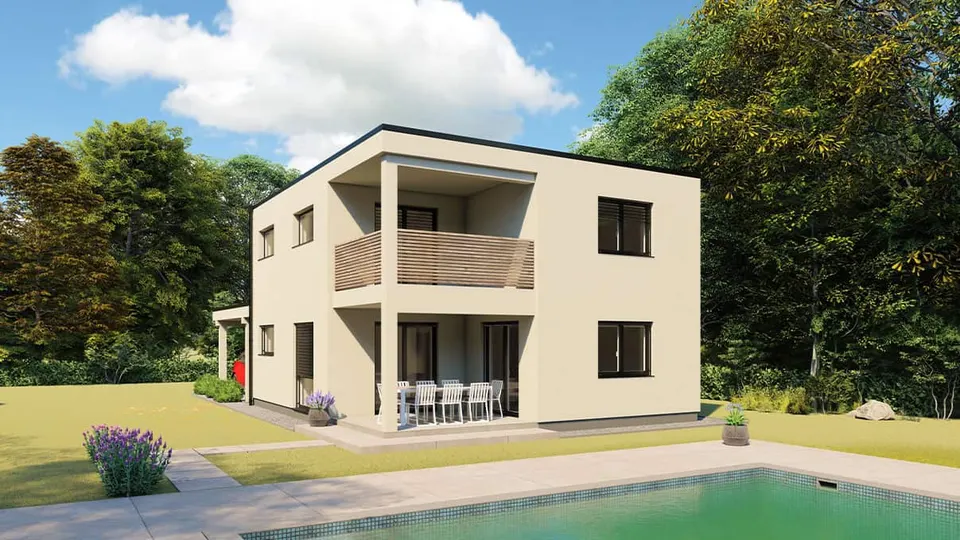 Montažna kuća Katalog katnice, 140 m², FLEX-Fertighaus