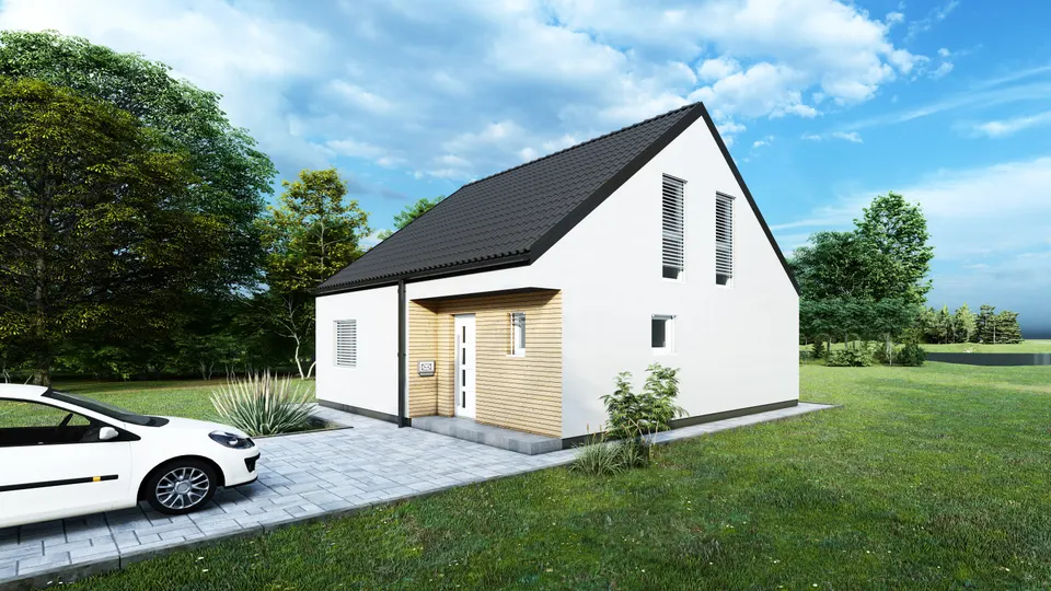 Montažna kuća Katalog katnice, 140 m², FLEX-Fertighaus