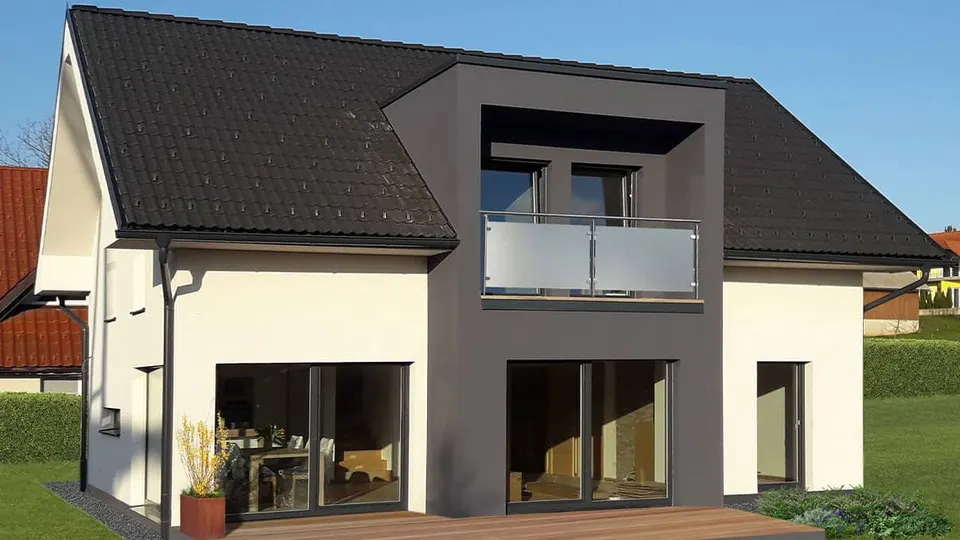 Montažna kuća Katalog katnice, 140 m², FLEX-Fertighaus