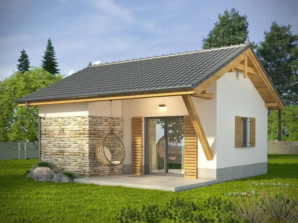 Montažna kuća A-Frame, 138 m², Forest Work