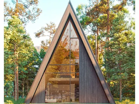 Montažna kuća A-Frame Hol, 65 m², Forest Work