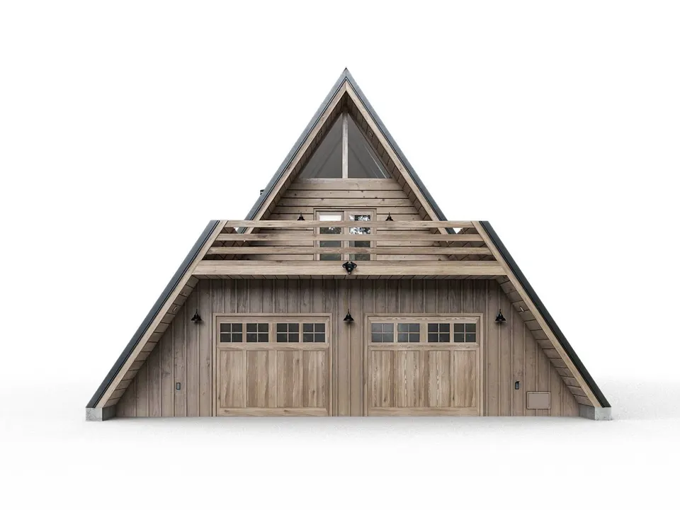 Montažna kuća A-Frame Plus, 193 m², Forest Work