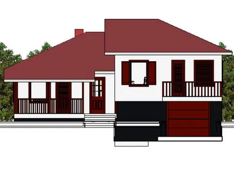 Montažna kuća ST-101, 111 m², Forest Work