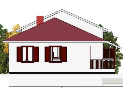 Montažna kuća ST-101, 111 m², Forest Work
