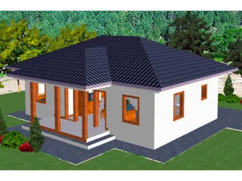Montažna kuća ST-102, 102 m², Forest Work