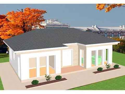 Montažna kuća ST-108, 108 m², Forest Work