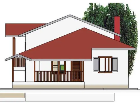 Montažna kuća ST-110, 127 m², Forest Work