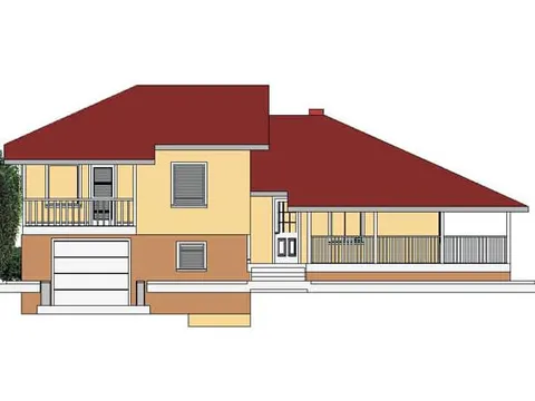 Montažna kuća ST-117, 135 m², Forest Work