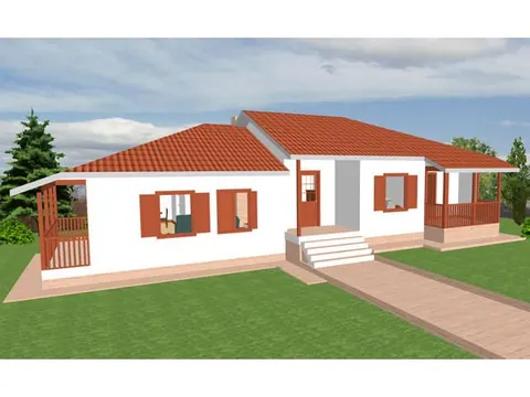 Montažna kuća ST-127, 141 m², Forest Work