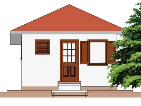 Montažna kuća ST-27, 32 m², Forest Work