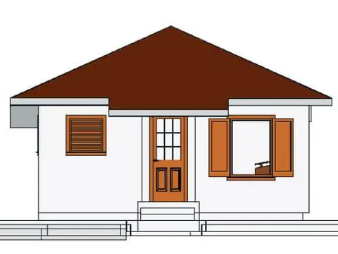 Montažna kuća ST-40, 45 m², Forest Work