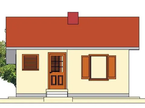 Montažna kuća ST-44b, 50 m², Forest Work