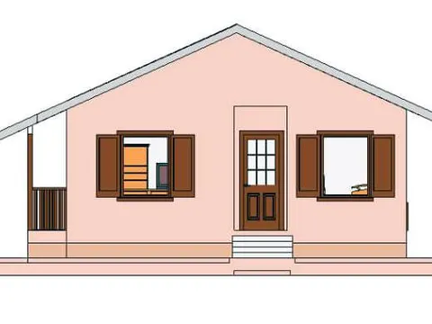 Montažna kuća ST-52, 57 m², Forest Work