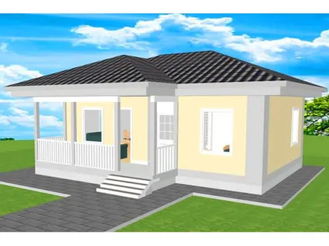 Montažna kuća ST-57, 63 m², Forest Work