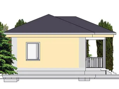 Montažna kuća ST-57, 63 m², Forest Work
