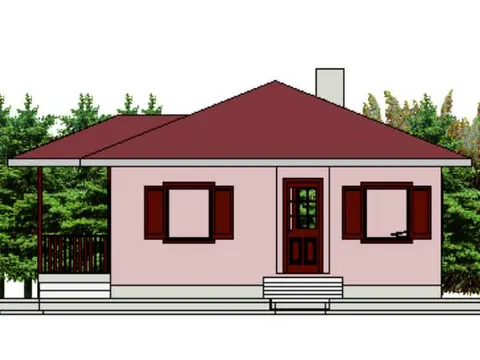 Montažna kuća ST-59, 65 m², Forest Work
