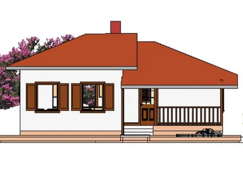 Montažna kuća ST-66, 72 m², Forest Work