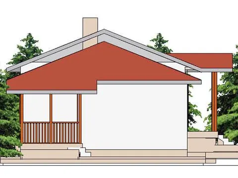 Montažna kuća ST-68, 76 m², Forest Work