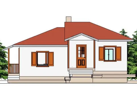 Montažna kuća ST-68, 76 m², Forest Work