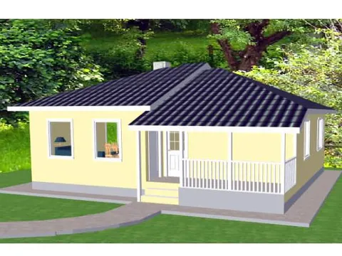 Montažna kuća ST-77, 85 m², Forest Work