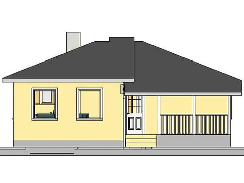 Montažna kuća ST-77, 85 m², Forest Work