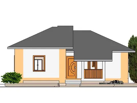 Montažna kuća ST-81, 92 m², Forest Work