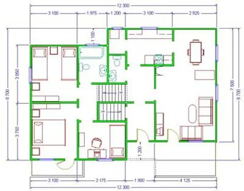 Montažna kuća Tip G-101, 101 m², Giga House