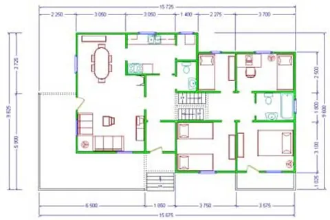Montažna kuća Tip G-117, 117 m², Giga House