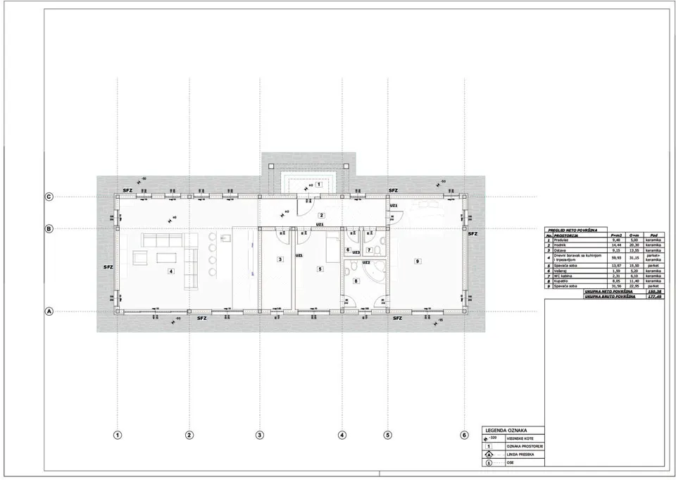 Montažna kuća Tip G-177, 177 m², Giga House