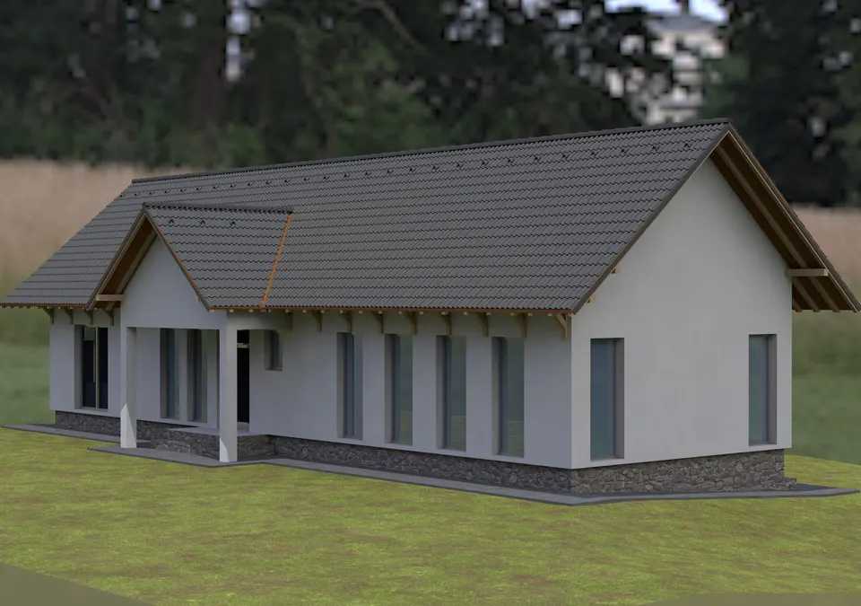 Montažna kuća Tip G-177, 177 m², Giga House