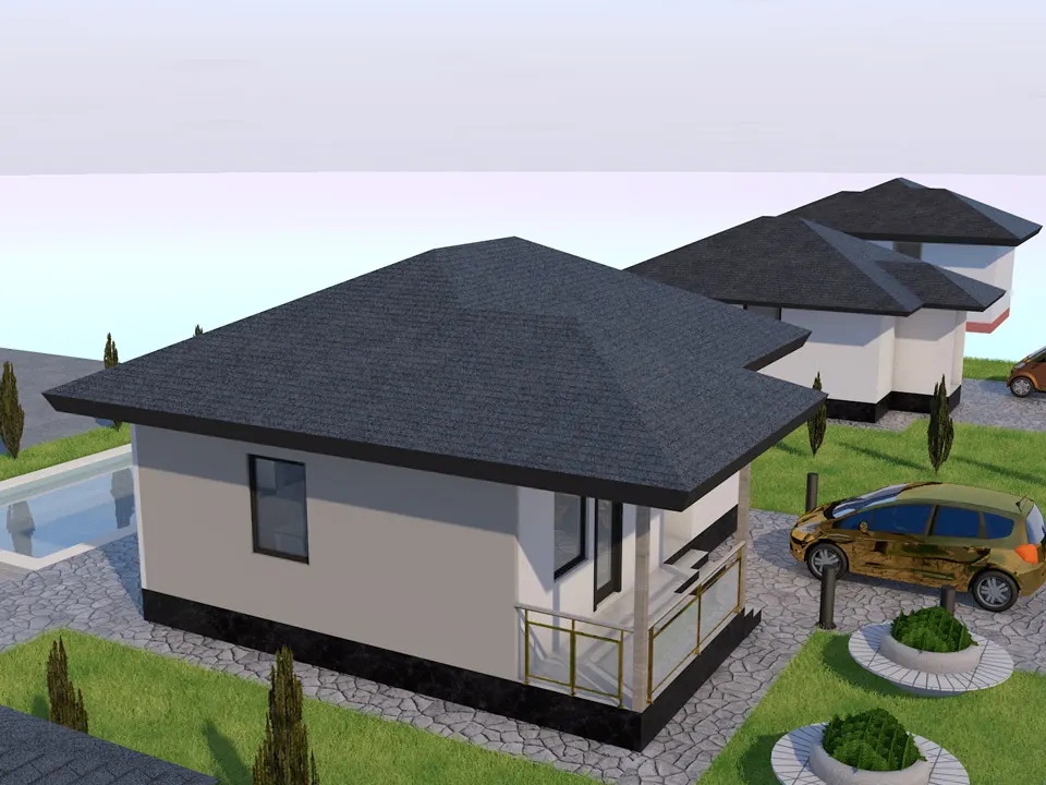 Montažna kuća Tip G-82, 82 m², Giga House