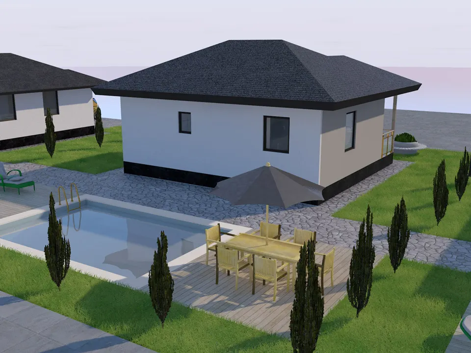 Montažna kuća Tip G-82, 82 m², Giga House