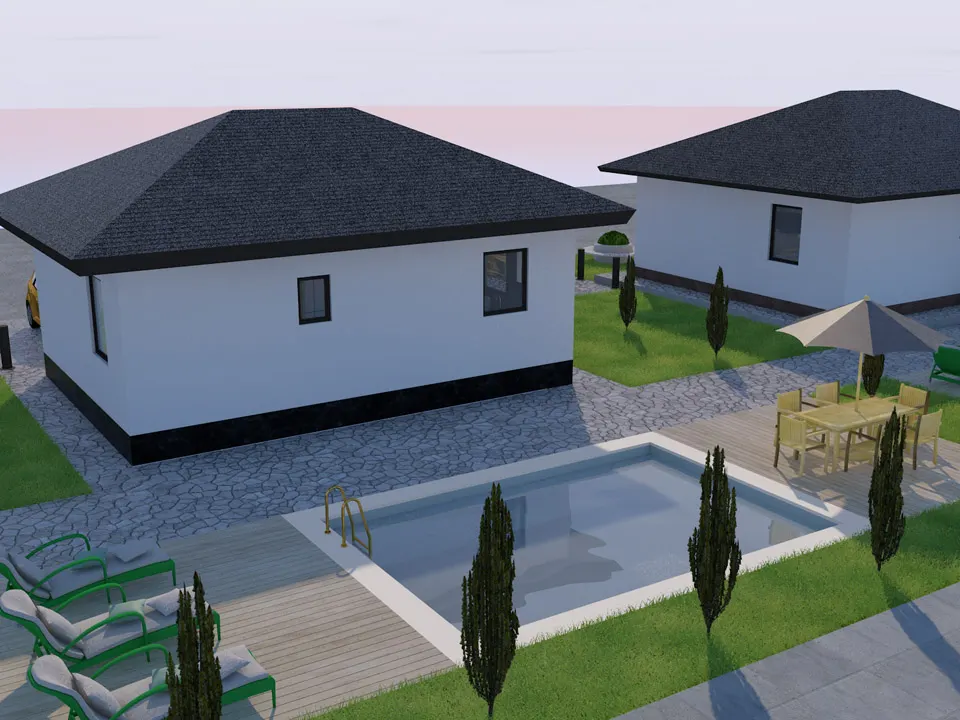 Montažna kuća Tip G-82, 82 m², Giga House