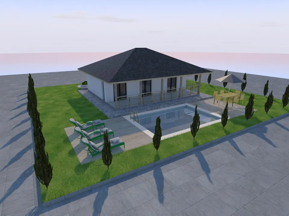 Montažna kuća Tip G-88, 88 m², Giga House