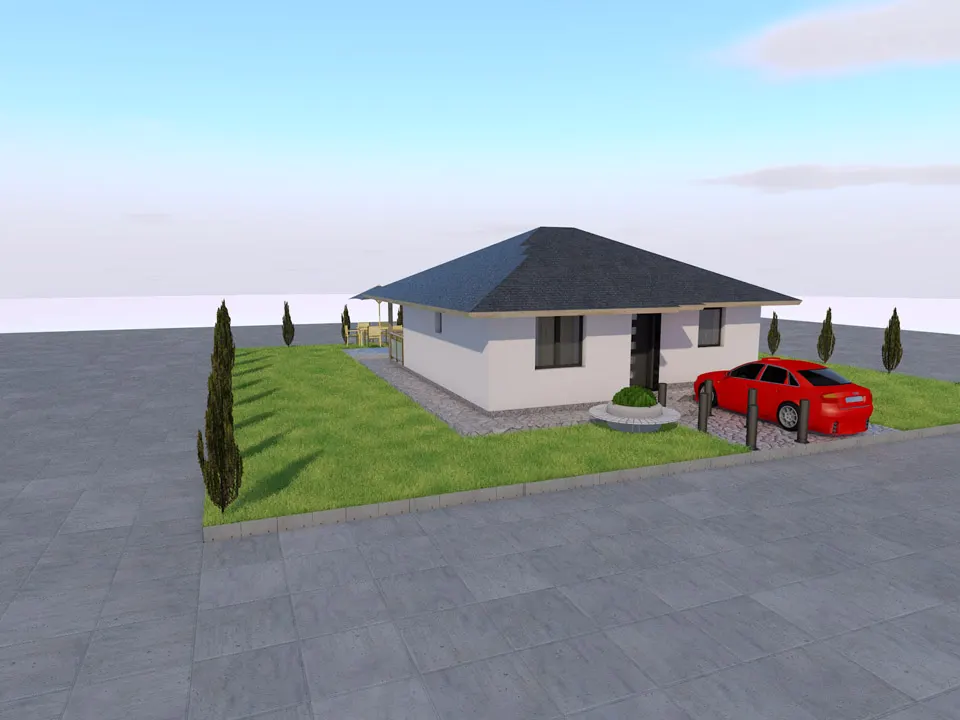 Montažna kuća Tip G-88, 88 m², Giga House