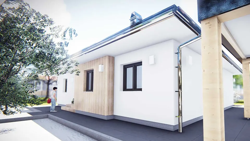 Montažna hiša Hiša Ana, 120 m², G.M. Hiše