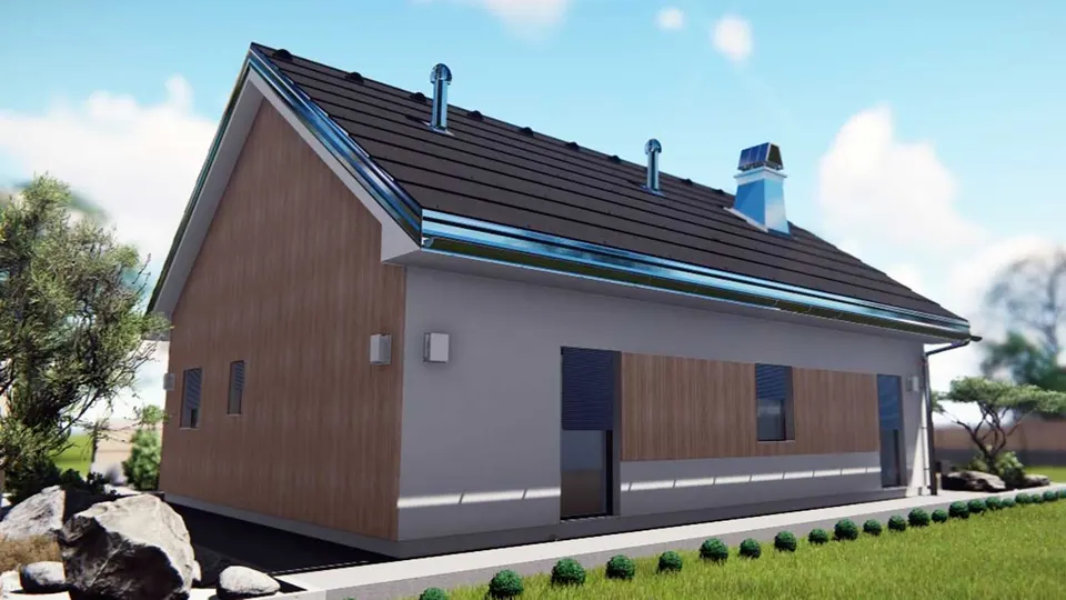 Montažna hiša Hiša Karin, 120 m², G.M. Hiše