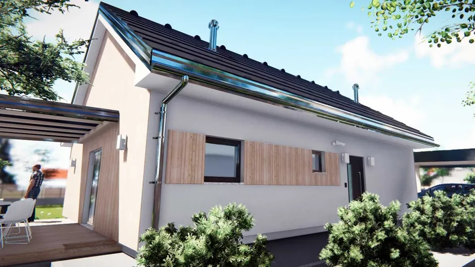 Montažna kuća Hiša Karin, 120 m², G.M. Hiše