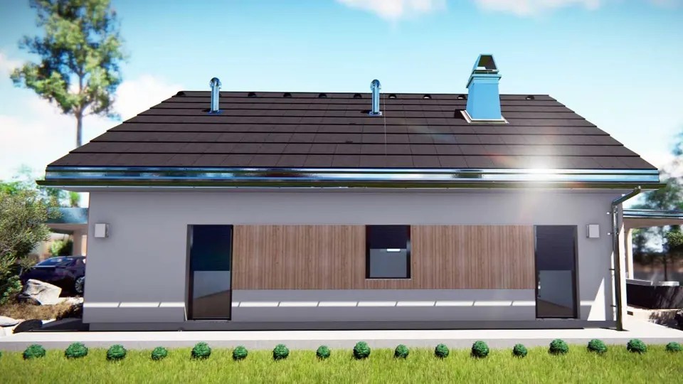 Montažna kuća Hiša Karin, 120 m², G.M. Hiše